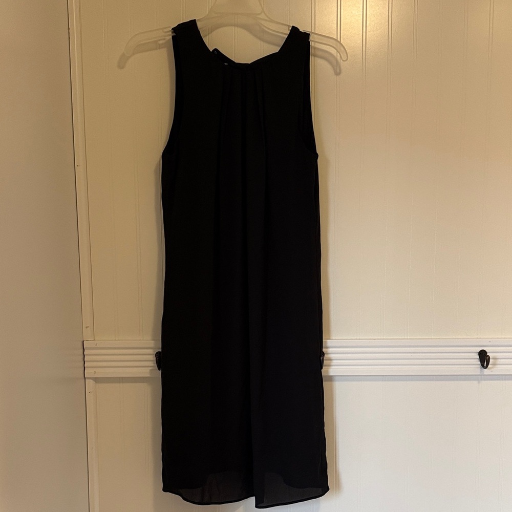 H&M Black Sleeveless Mini Dress